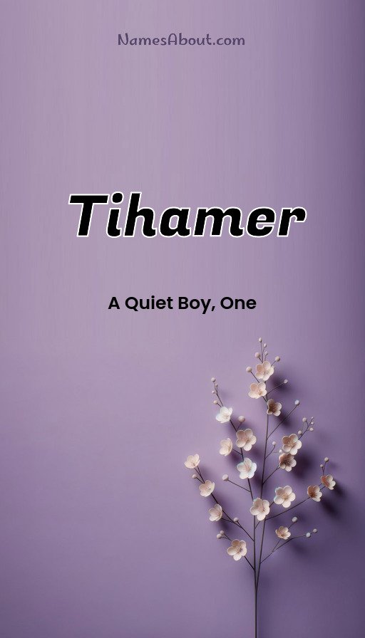 Meaning of Tihamer