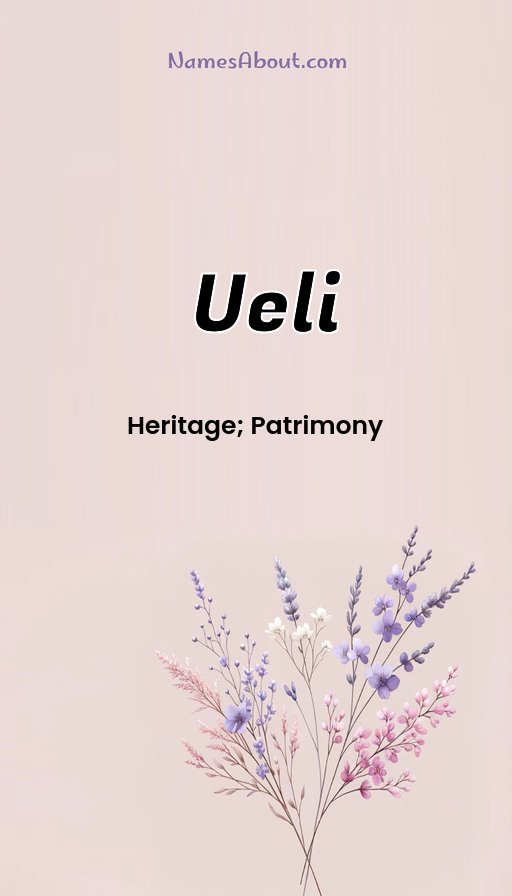 Meaning of Ueli