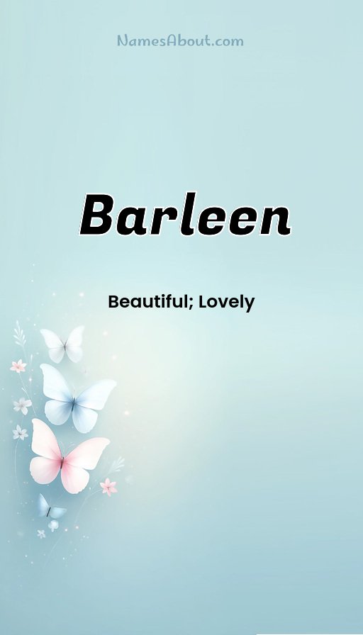 Meaning of Barleen
