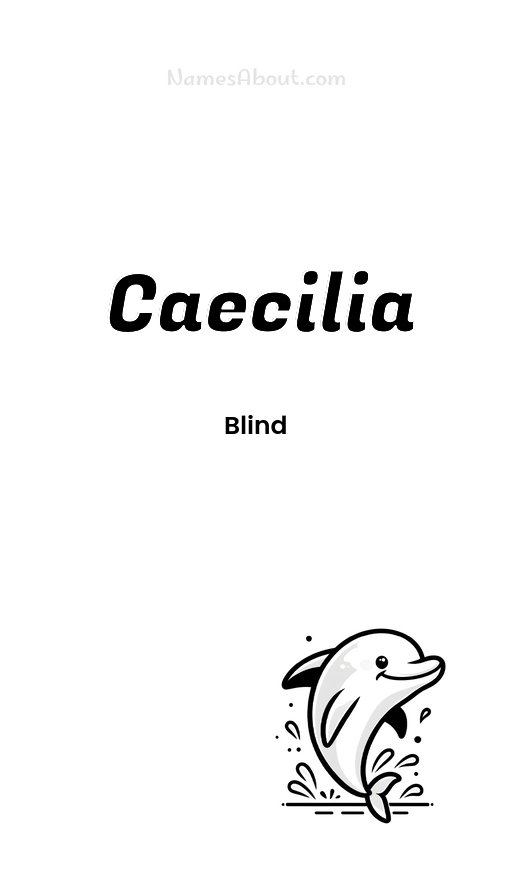 Meaning of Caecilia