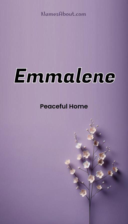 Emmalene name and meaning