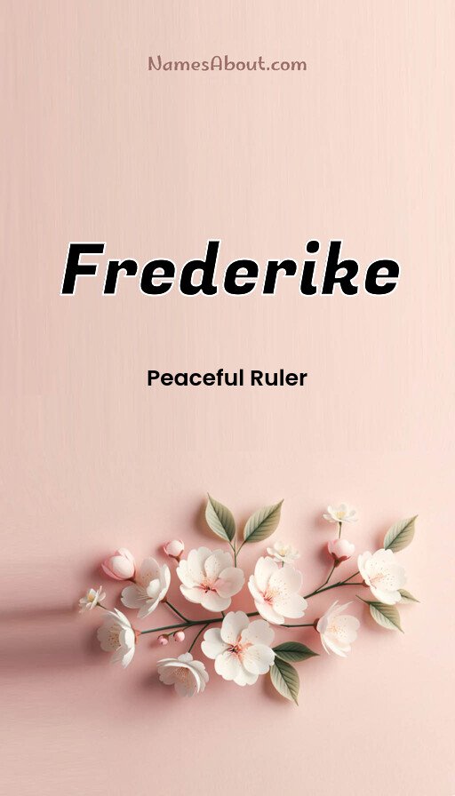 Meaning of Frederike