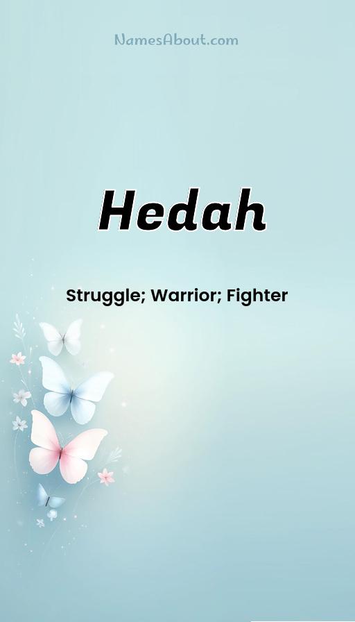 Illustration of Hedah