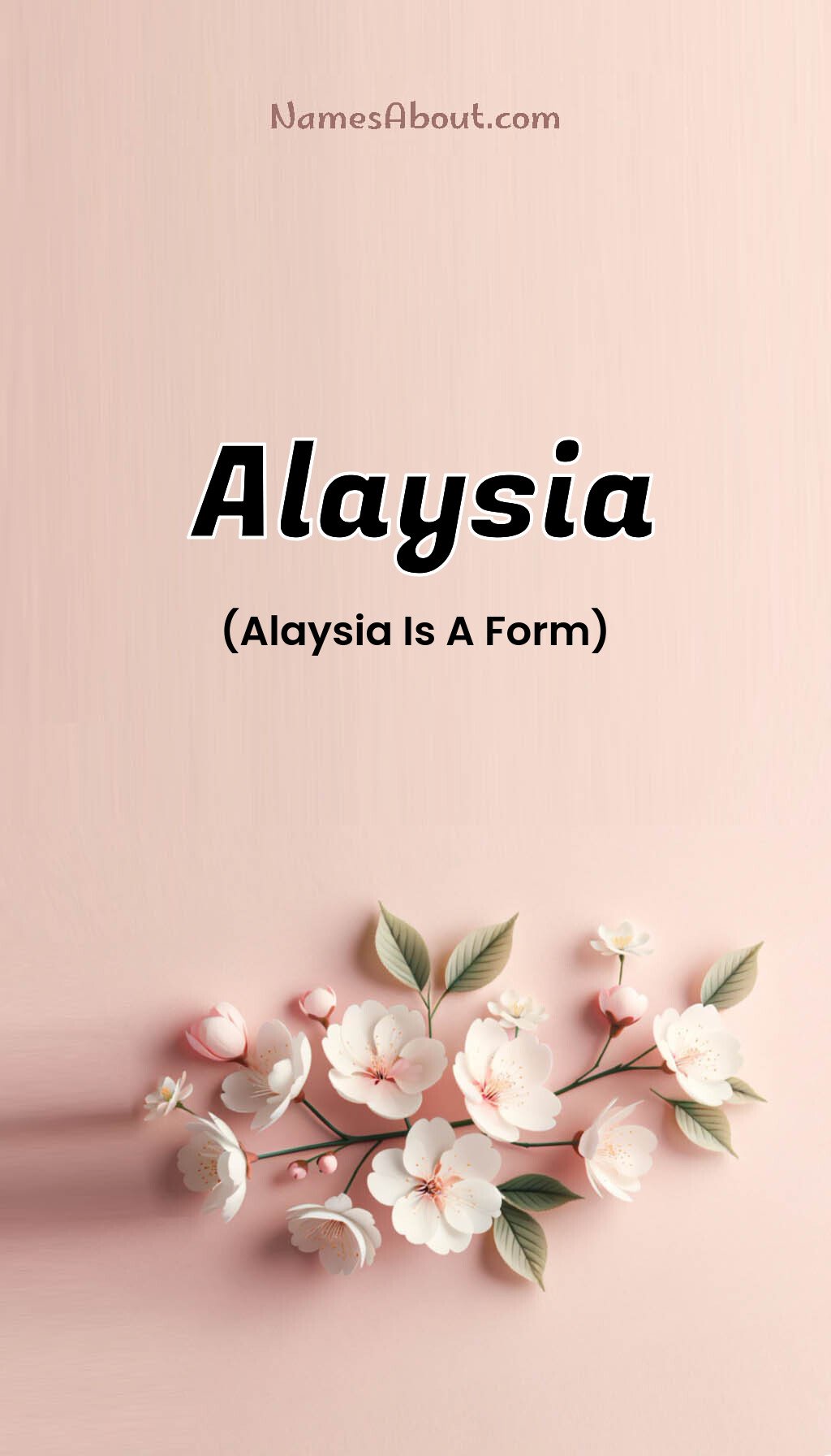 Alaysia name and meaning