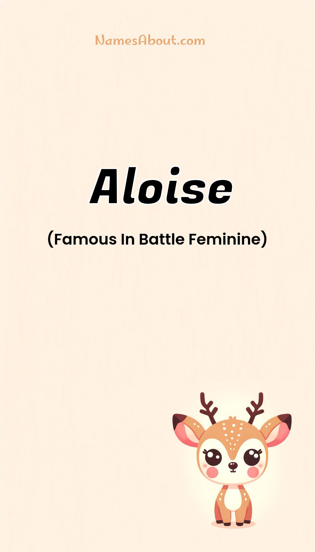 Aloise name and meaning