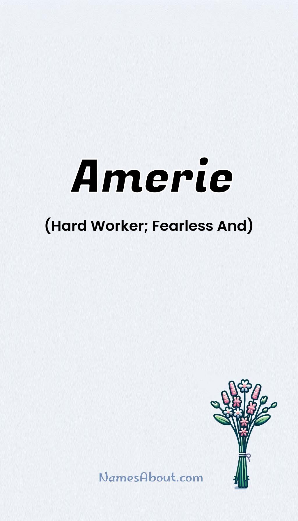 Amerie name and meaning