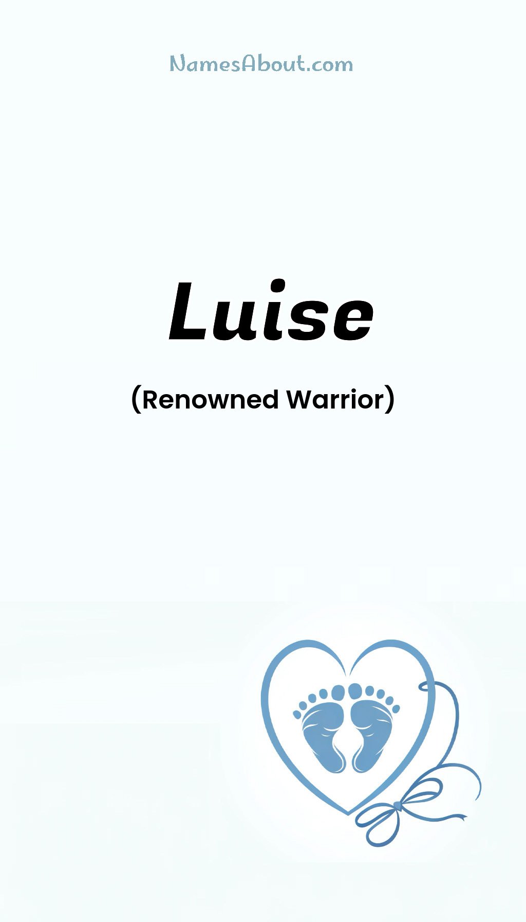 Luise name and meaning