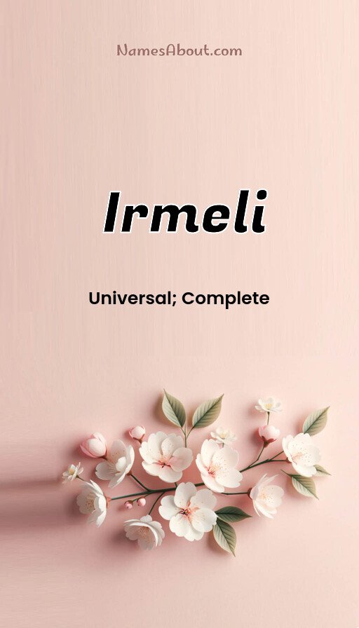 Meaning of Irmeli