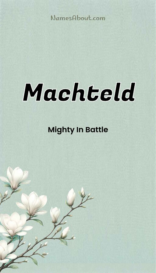 Meaning of Machteld