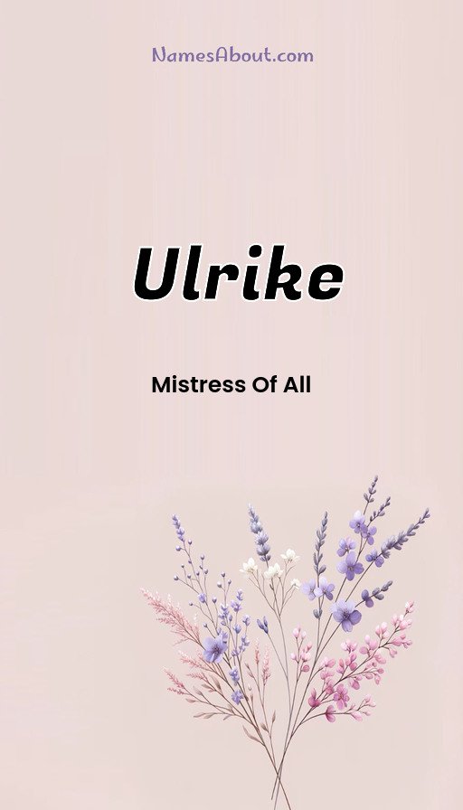 Meaning of Ulrike