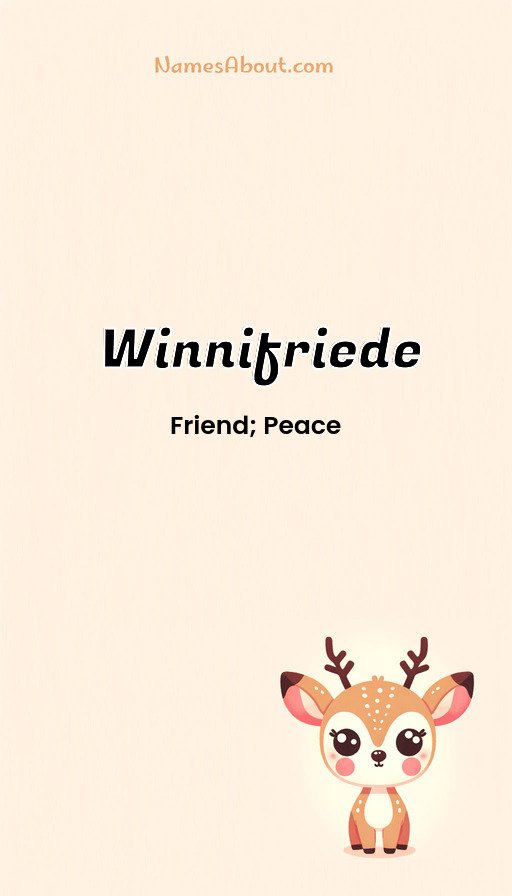 Meaning of Winnifriede