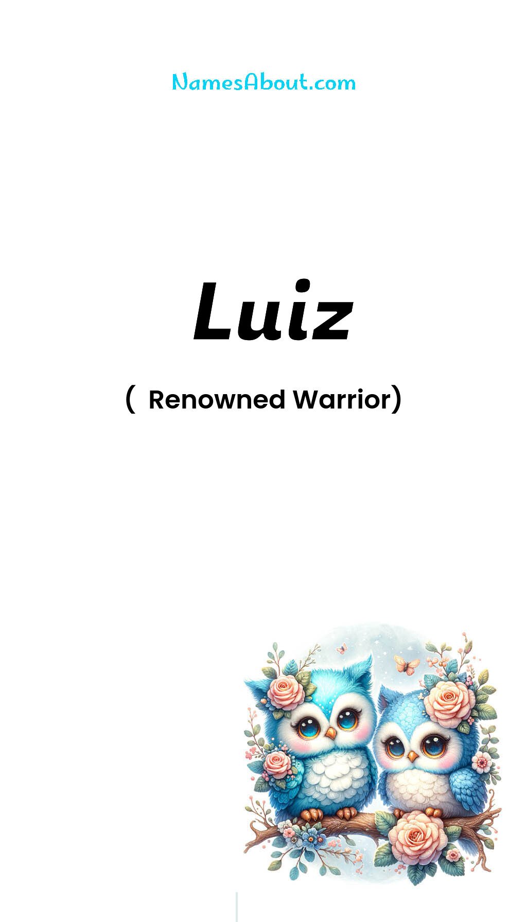 Luiz name and meaning