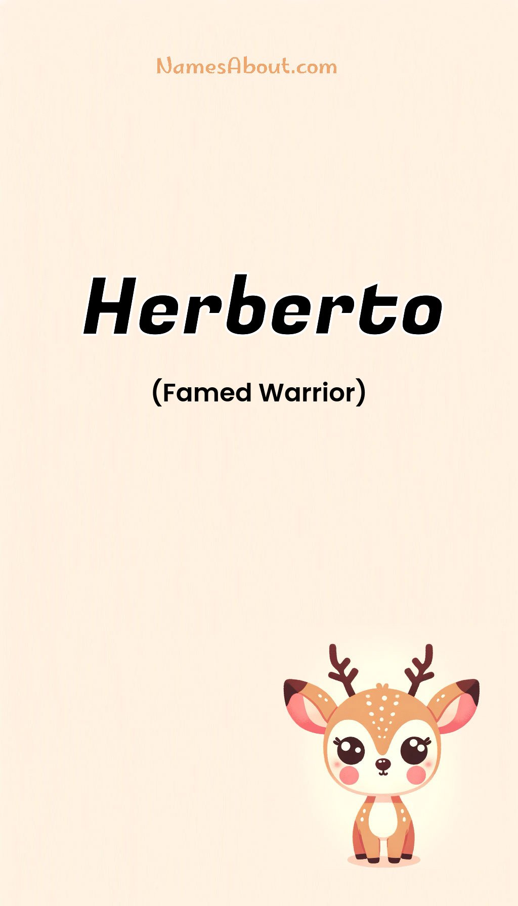 Herberto name and meaning