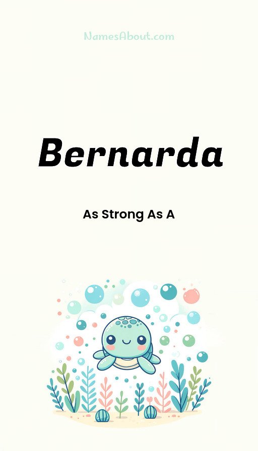 Meaning of Bernarda