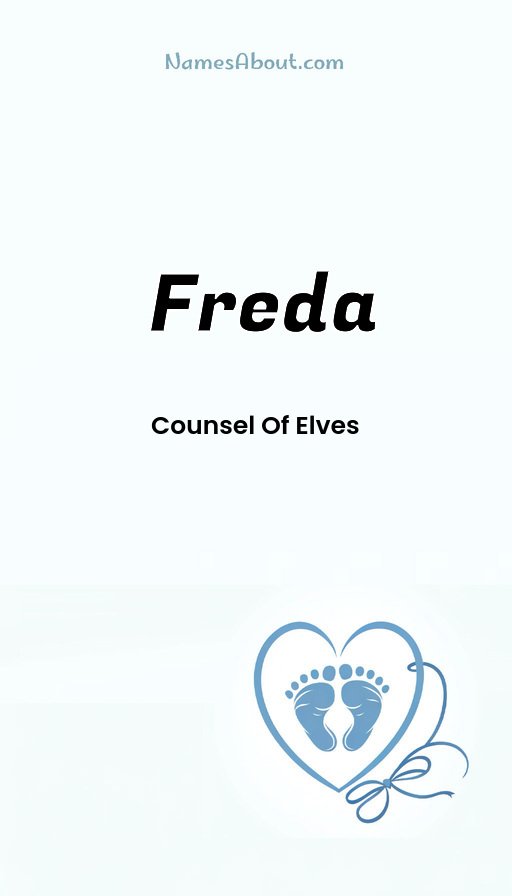Meaning of Freda