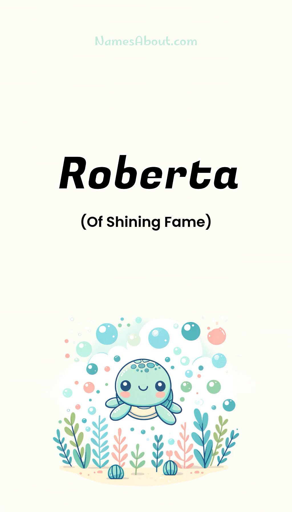 Roberta name and meaning