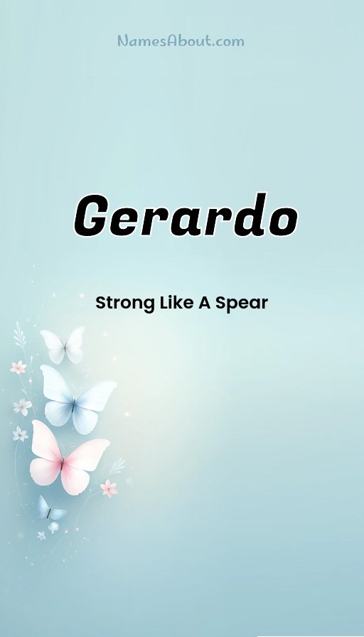 Meaning of Gerardo