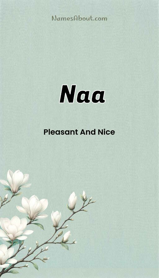 Meaning of Naa