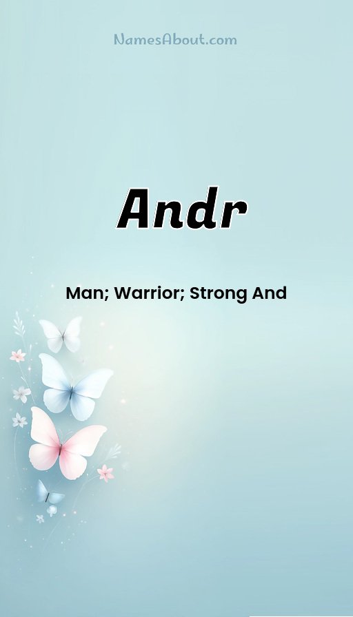 Meaning of Andr