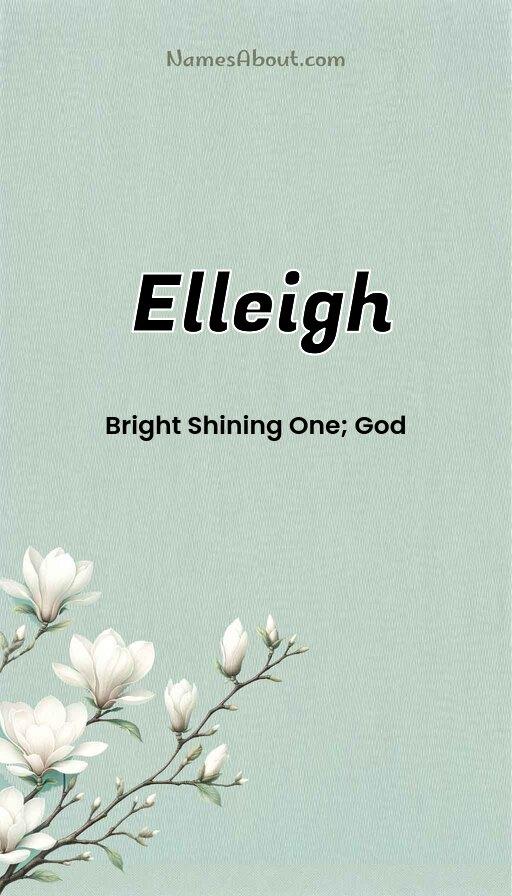 Meaning of Elleigh