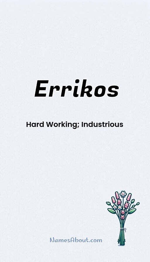 Meaning of Errikos