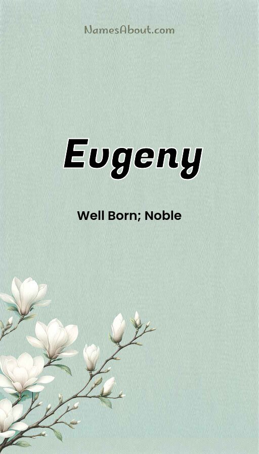 Meaning of Evgeny
