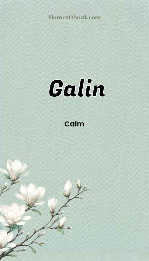 Meaning of Galin