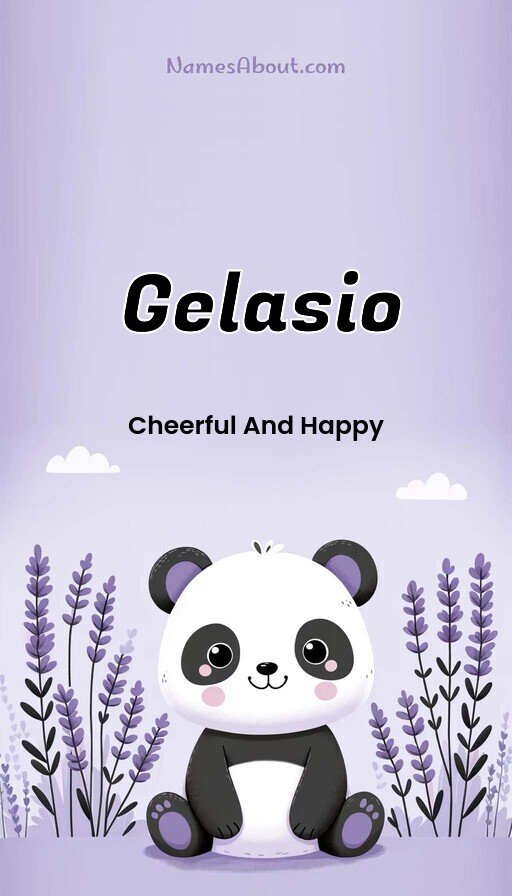 Meaning of Gelasio