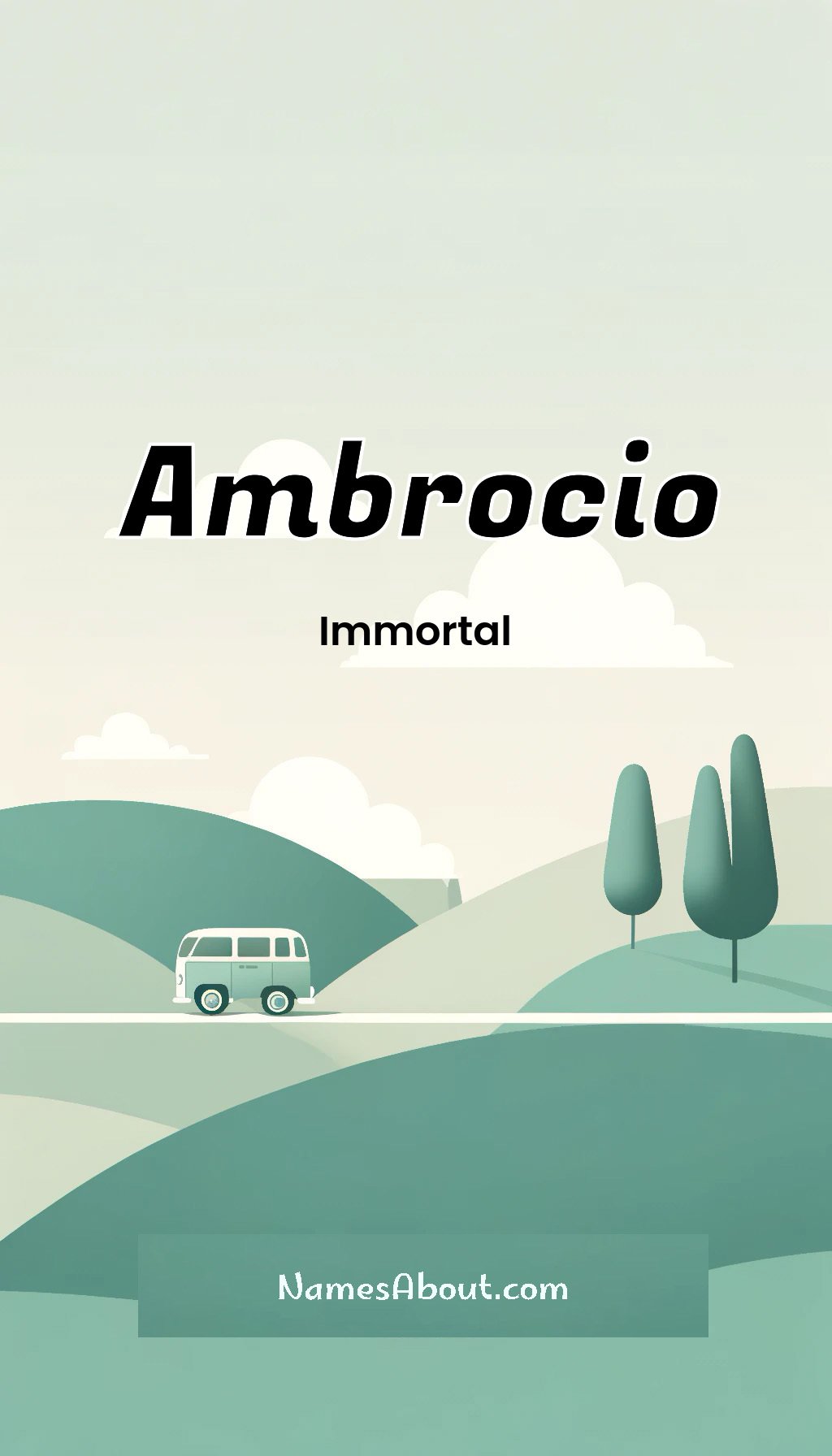 Ambrocio name and meaning