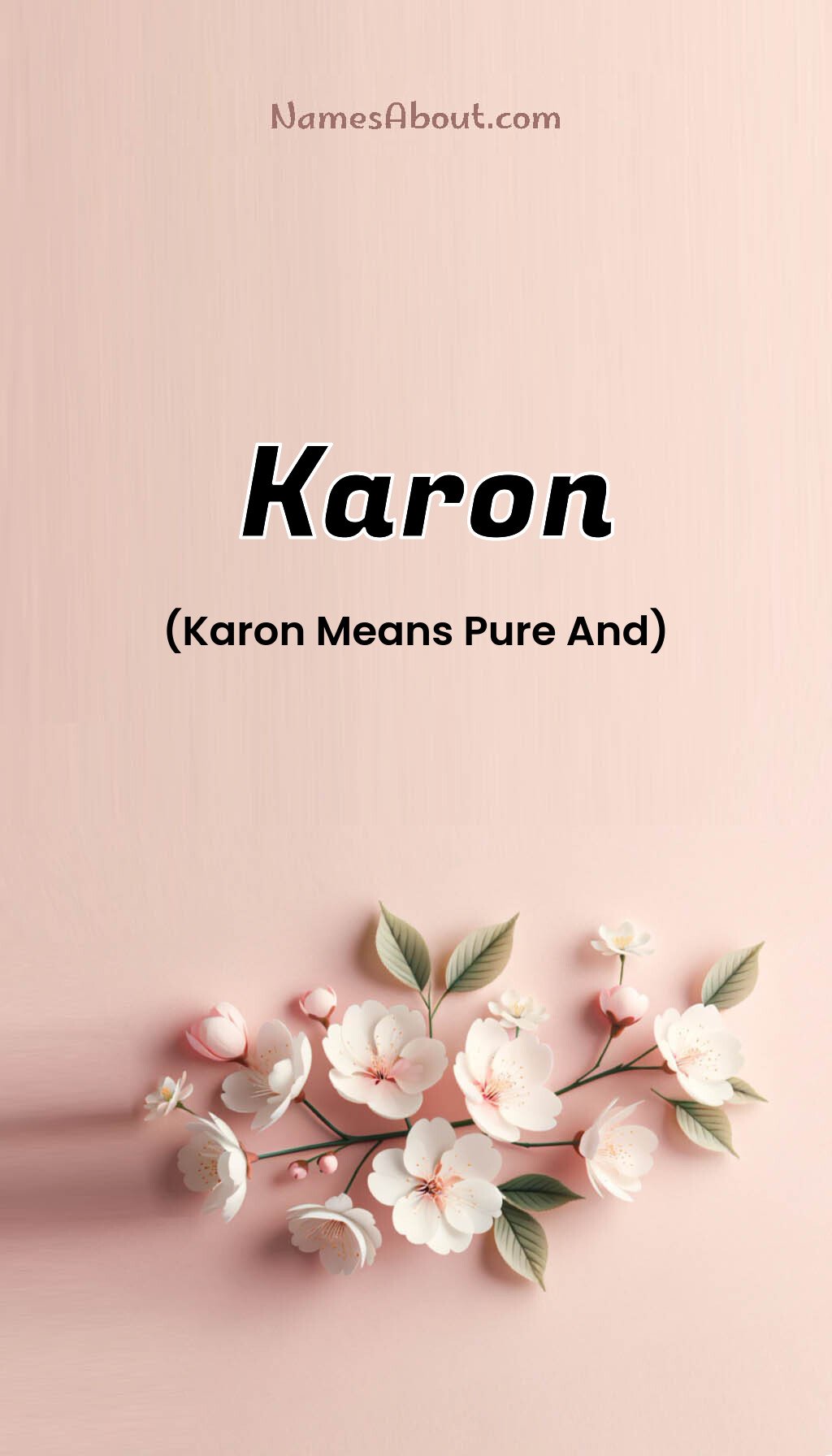 Karon name and meaning