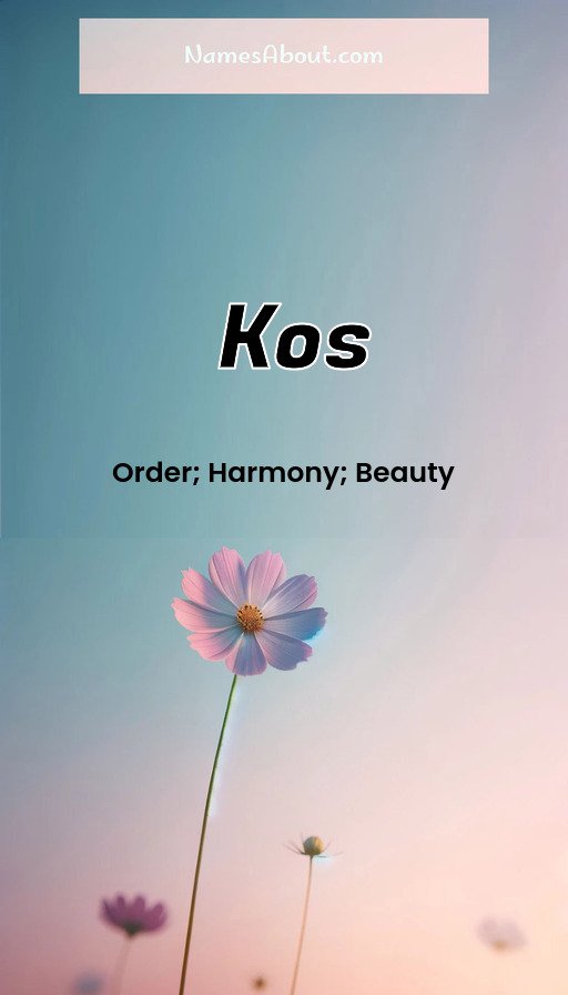 Meaning of Kos