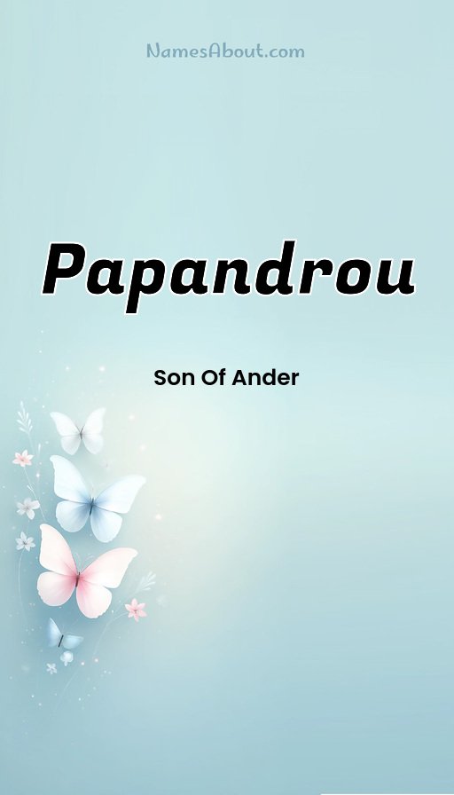 Meaning of Papandrou