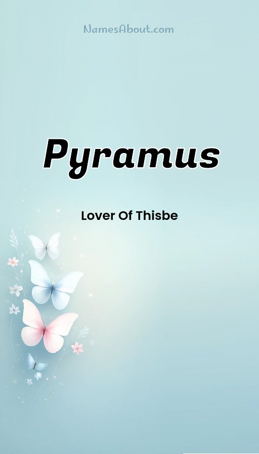 Meaning of Pyramus