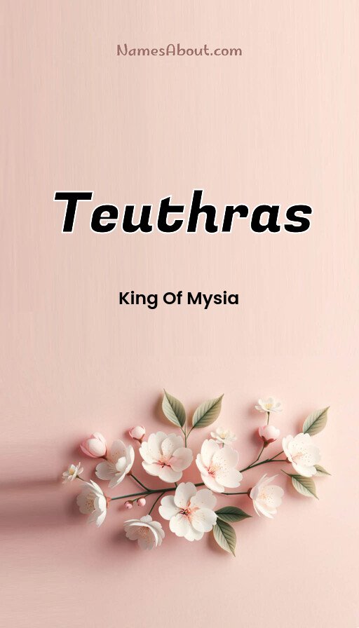 Meaning of Teuthras