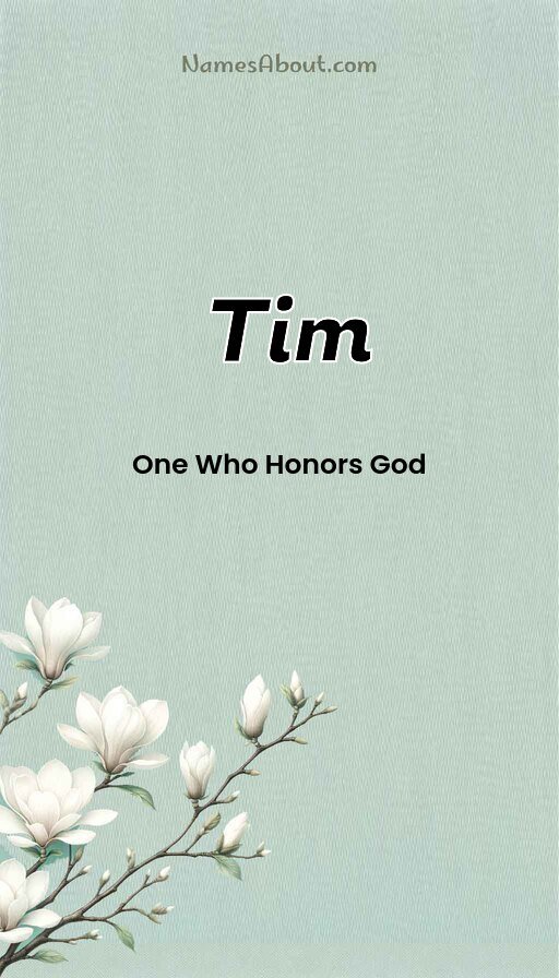 Meaning of Tim