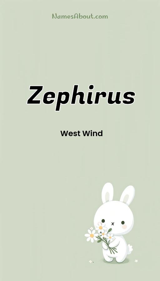 Zephirus name and meaning