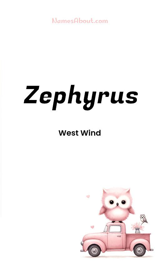 Illustration of Zephyrus