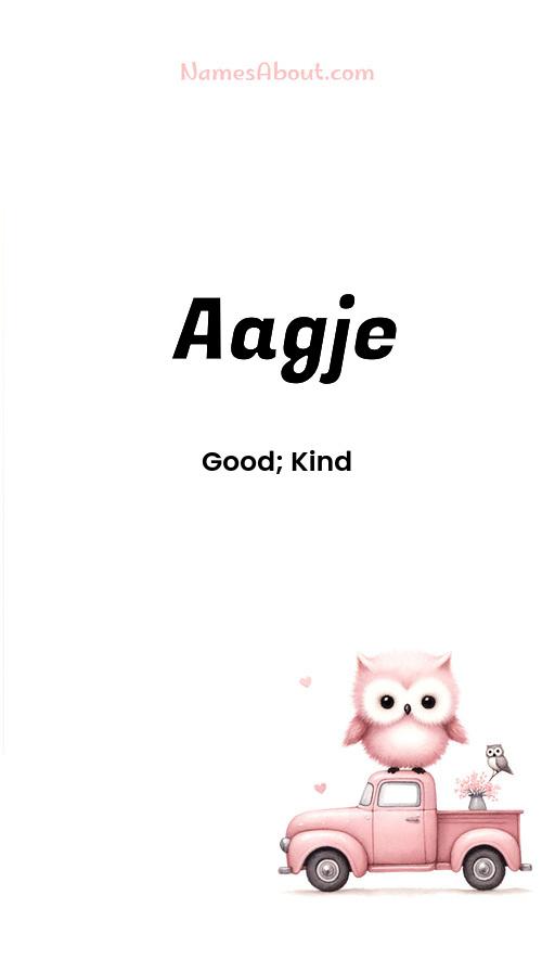 Illustration of Aagje