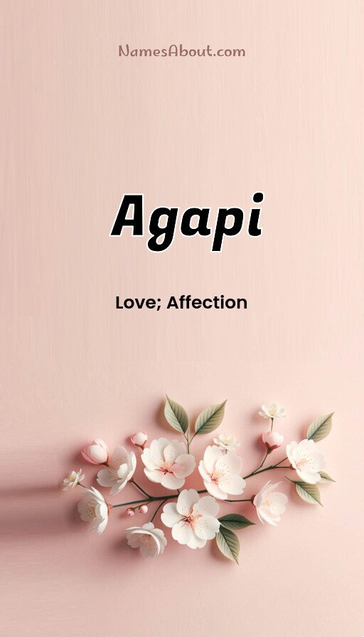 Meaning of Agapi
