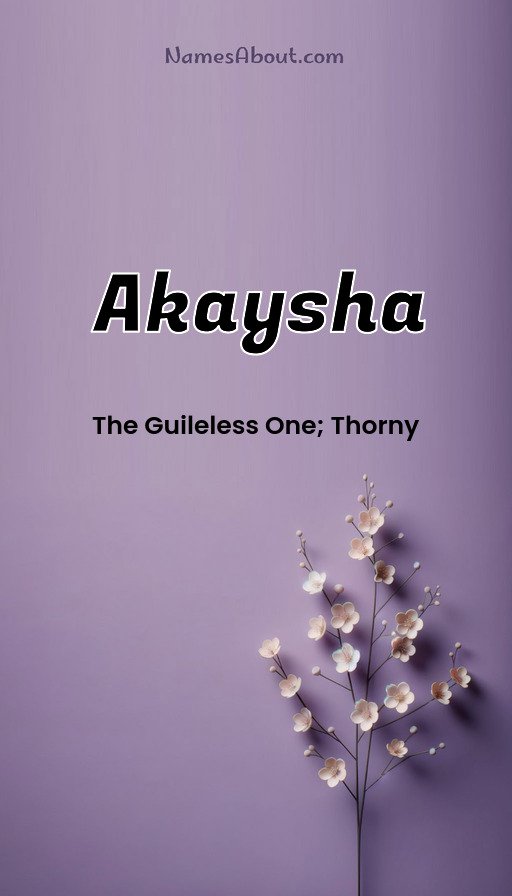 Meaning of Akaysha