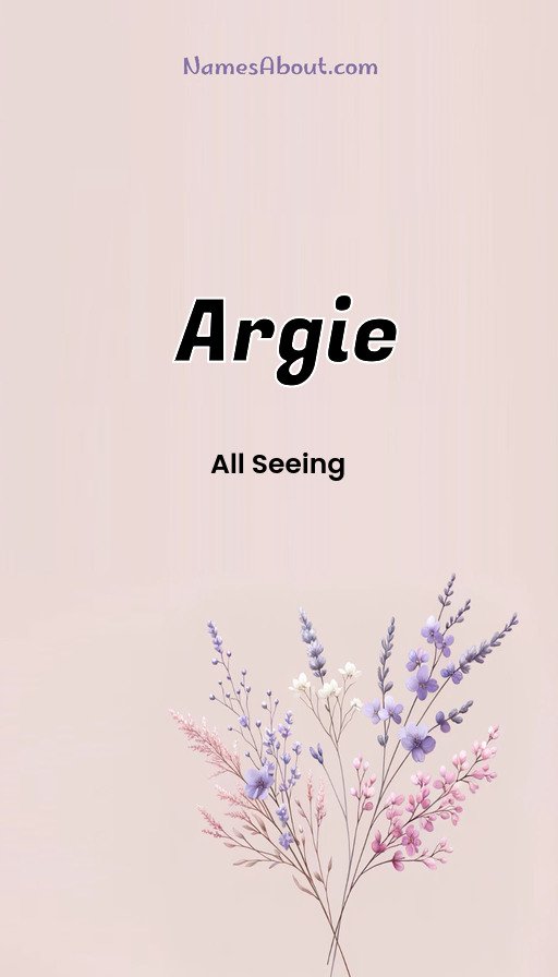 Meaning of Argie