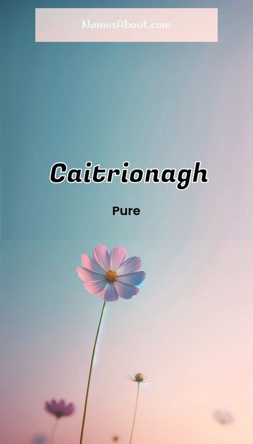 Meaning of Caitrionagh