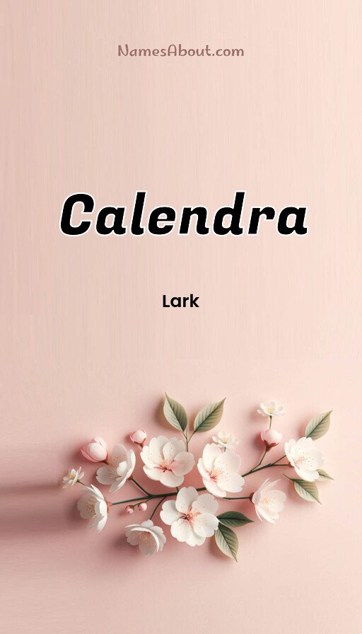 Meaning of Calendra