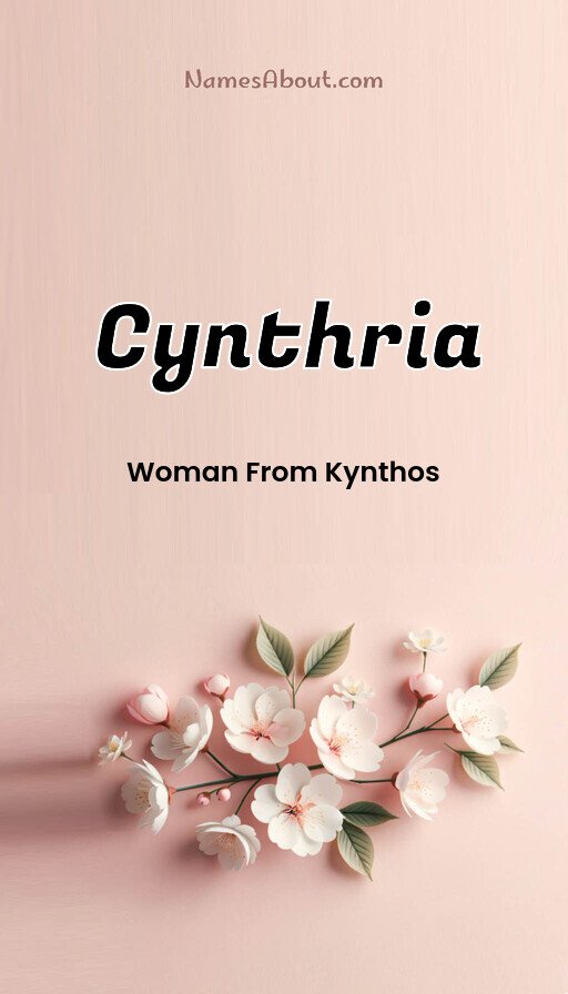Meaning of Cynthria