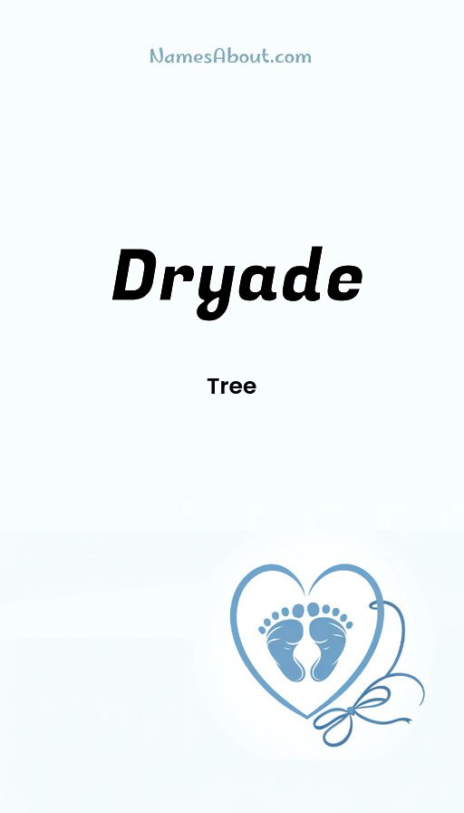 Meaning of Dryade