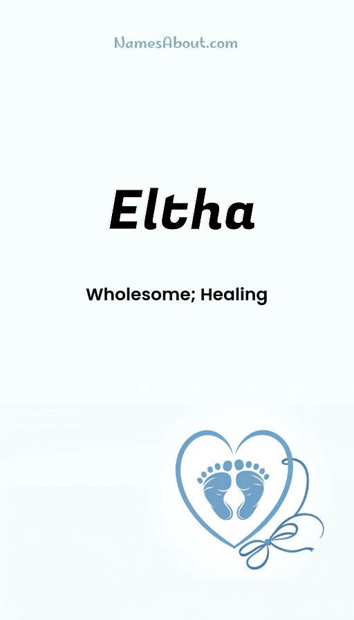 Meaning of Eltha