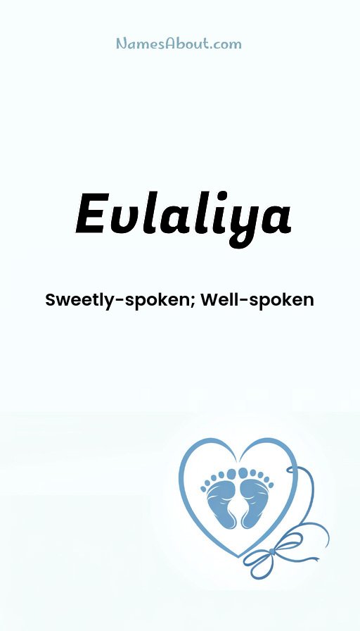 Meaning of Evlaliya