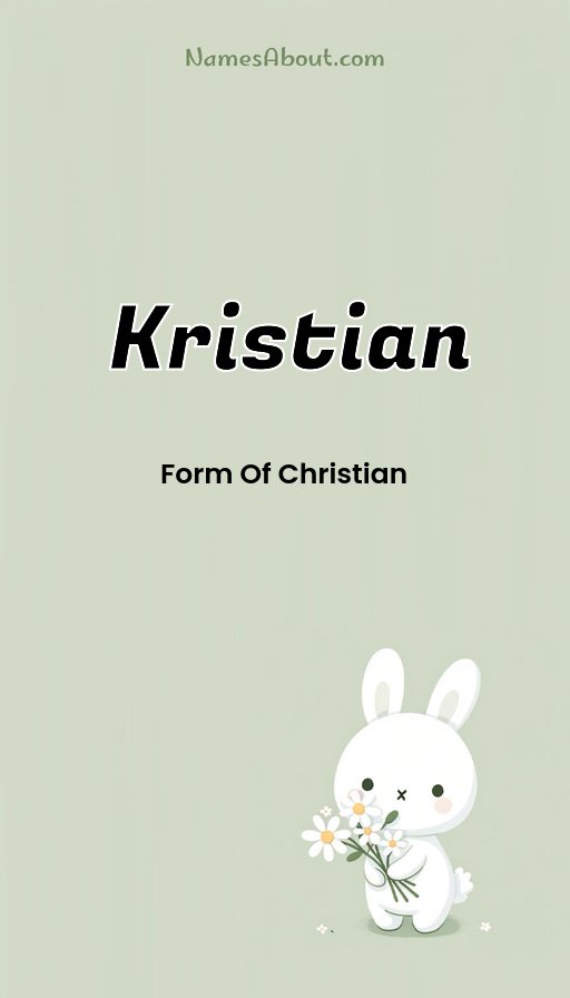 Meaning of Kristian