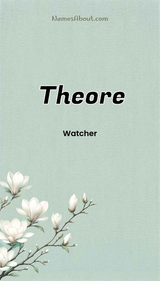 Meaning of Theore