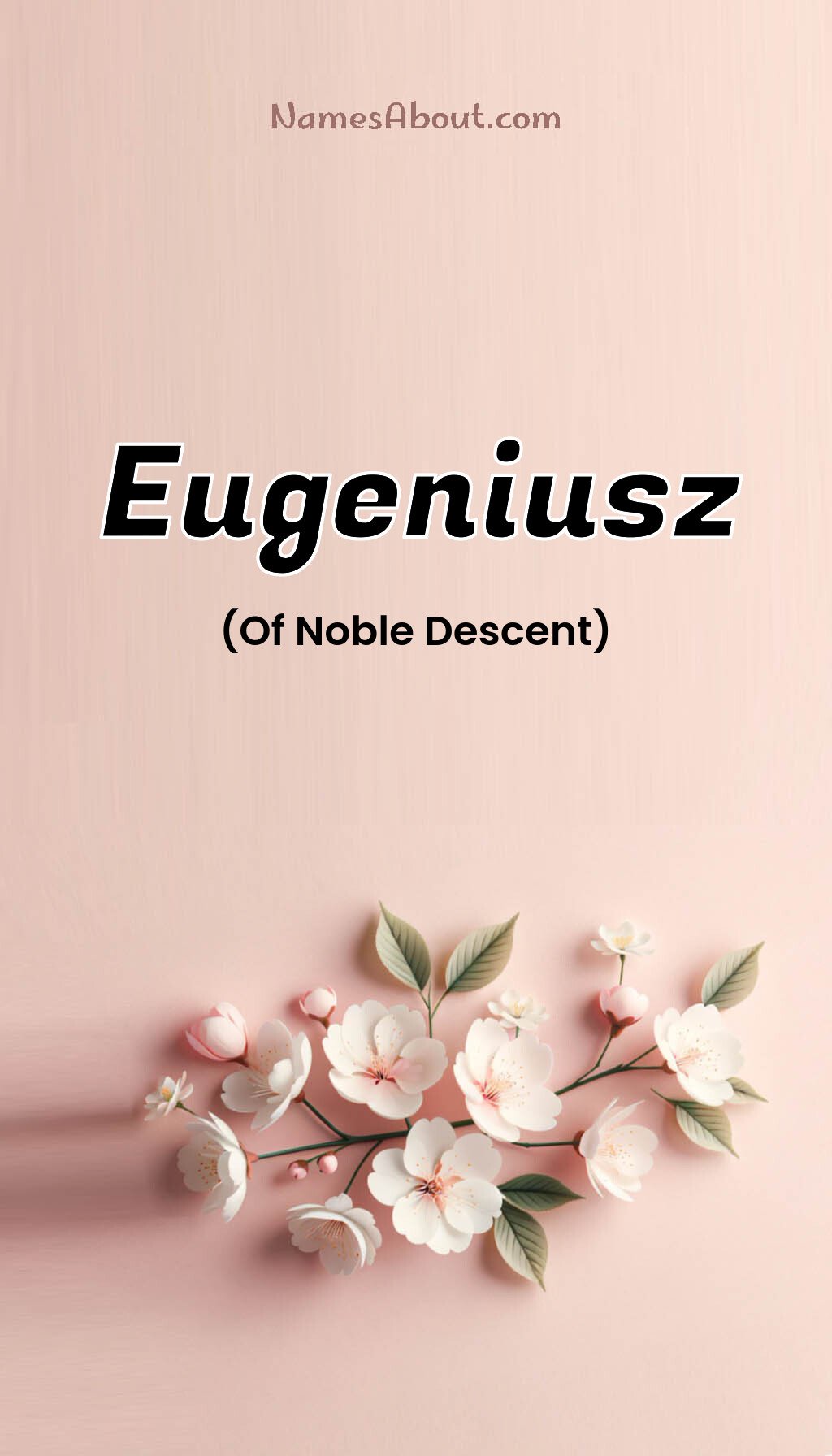 Eugeniusz name and meaning